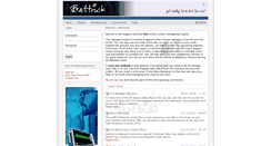 Desktop Screenshot of battrick.org